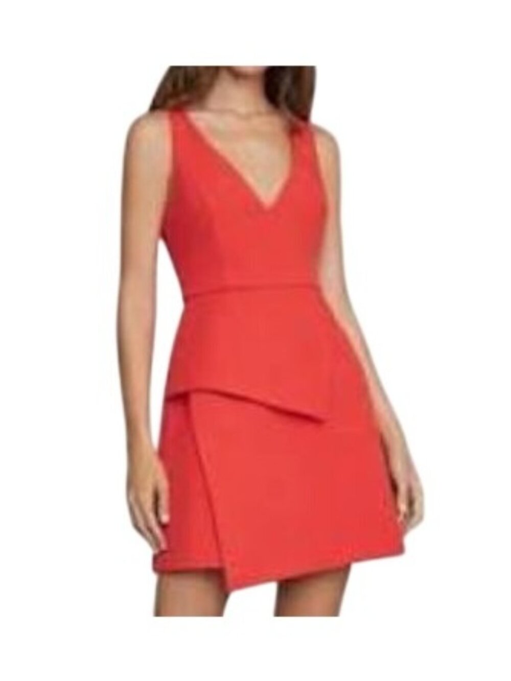 BCBGMaxazaria Asymmetrical Tiered Hankerchief hem Cocktail Dress NWT - Size 10